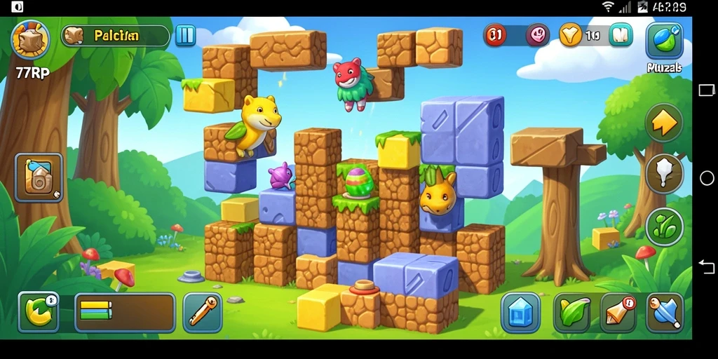 Gameplay seru dan menantang dari 77RP dalam kategori Puzzle.
