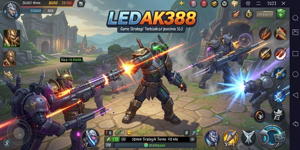 Tampilan gameplay seru LEDAK388 dengan strategi mendalam.