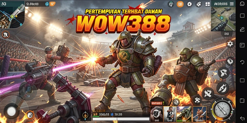 Gameplay seru dengan strategi Battle Royale yang mendebarkan.